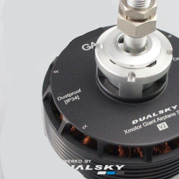 Motore Dualsky GA2000 Serie Aeroplano per Conversione Elettrica di Aerei a Benzina, DIY RC UAV per Droni VTOL
